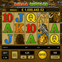 Betovo - Mega Moolah Slot Game - Progressive Jackpot